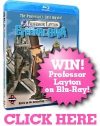 Enter our competition and win Professor Layton on Blu-Ray!