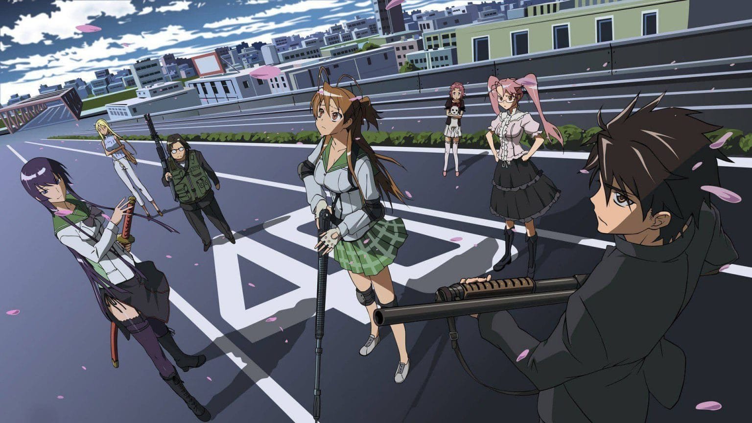 Highschool Of The Dead Sub Indo